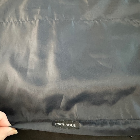 Michael Kors Mens Packable Full Zip Jacket Black XL - Picture 3 of 8